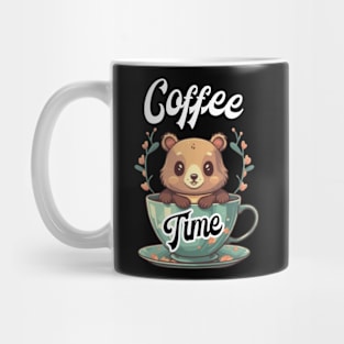 Coffee Time With A Bear Mug